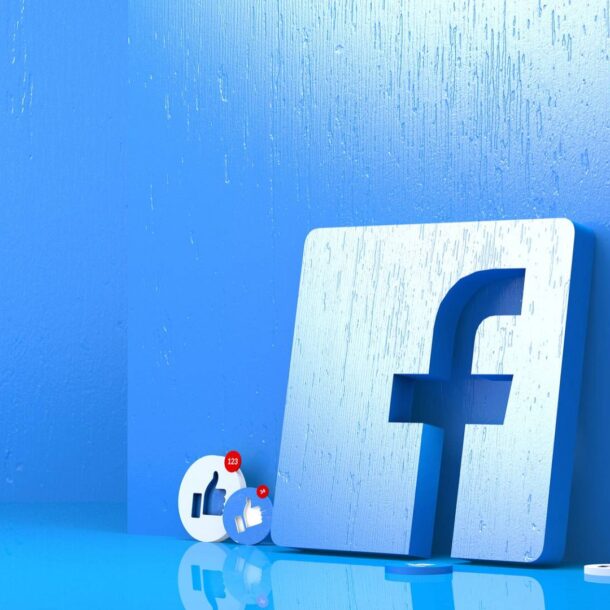 Logo platformy społecznościowej facebook