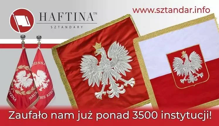 Sztandary jako wyraz szacunku i uznania
